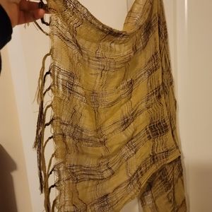 Brown and Wine Scarf